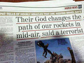 Hamas se stěžuje: „ Jejich Bůh mění směr našich raket“