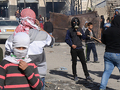 Palestinské děti v Jeruzalémě vyhlašují intifádu