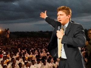 Lome, Togo: Daniel Kolenda a Reinhard Bonnke